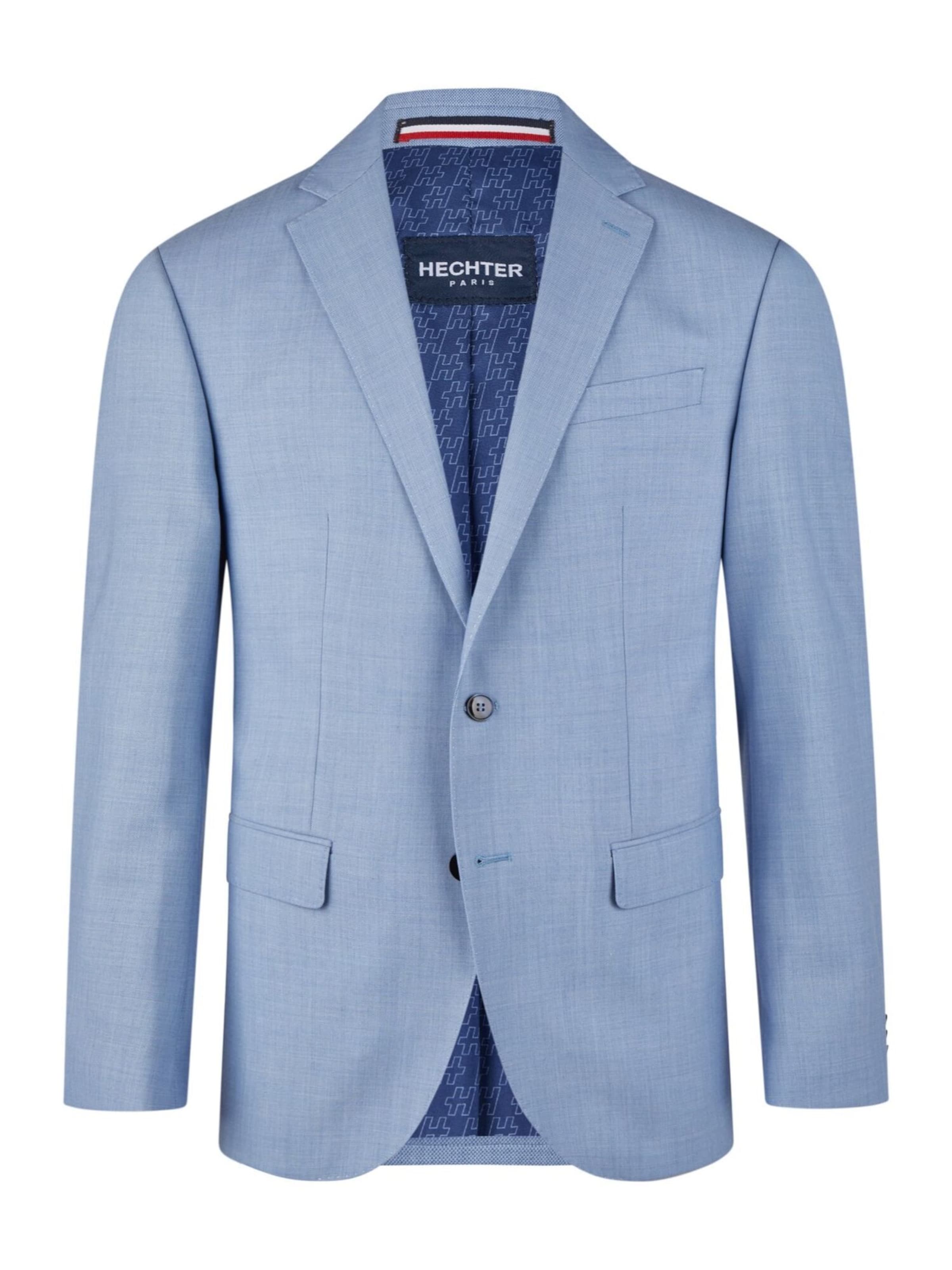 Coupe slim Costume HECHTER PARIS en bleu : devant