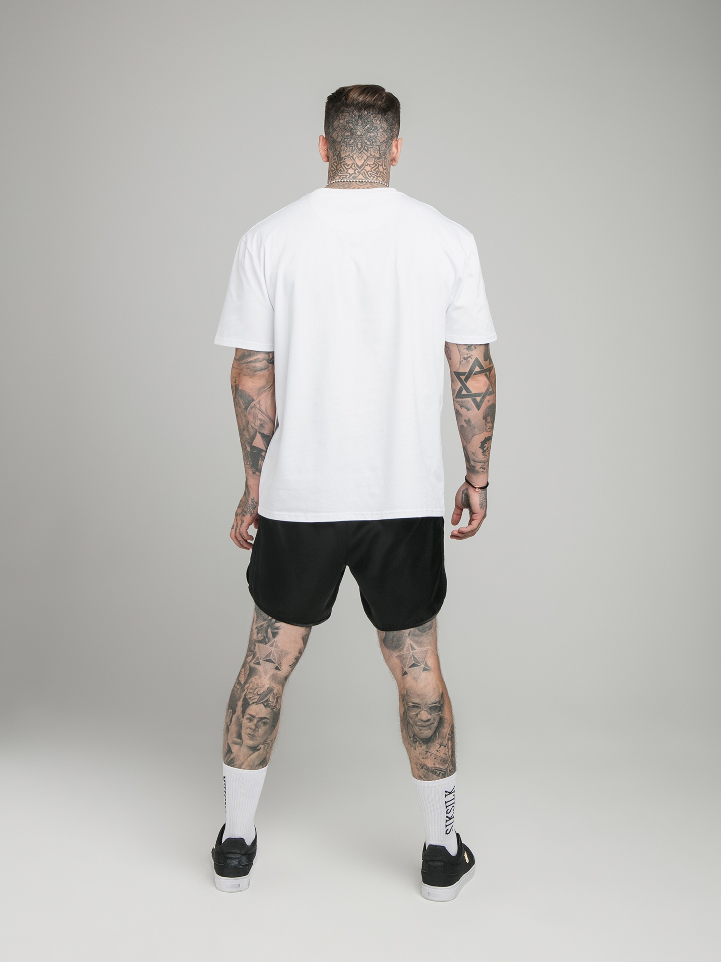 Männer Shirts SikSilk Shirt in Weiß - MU97991 Männer Shirts SikSilk Shirt in Weiß - MU97991