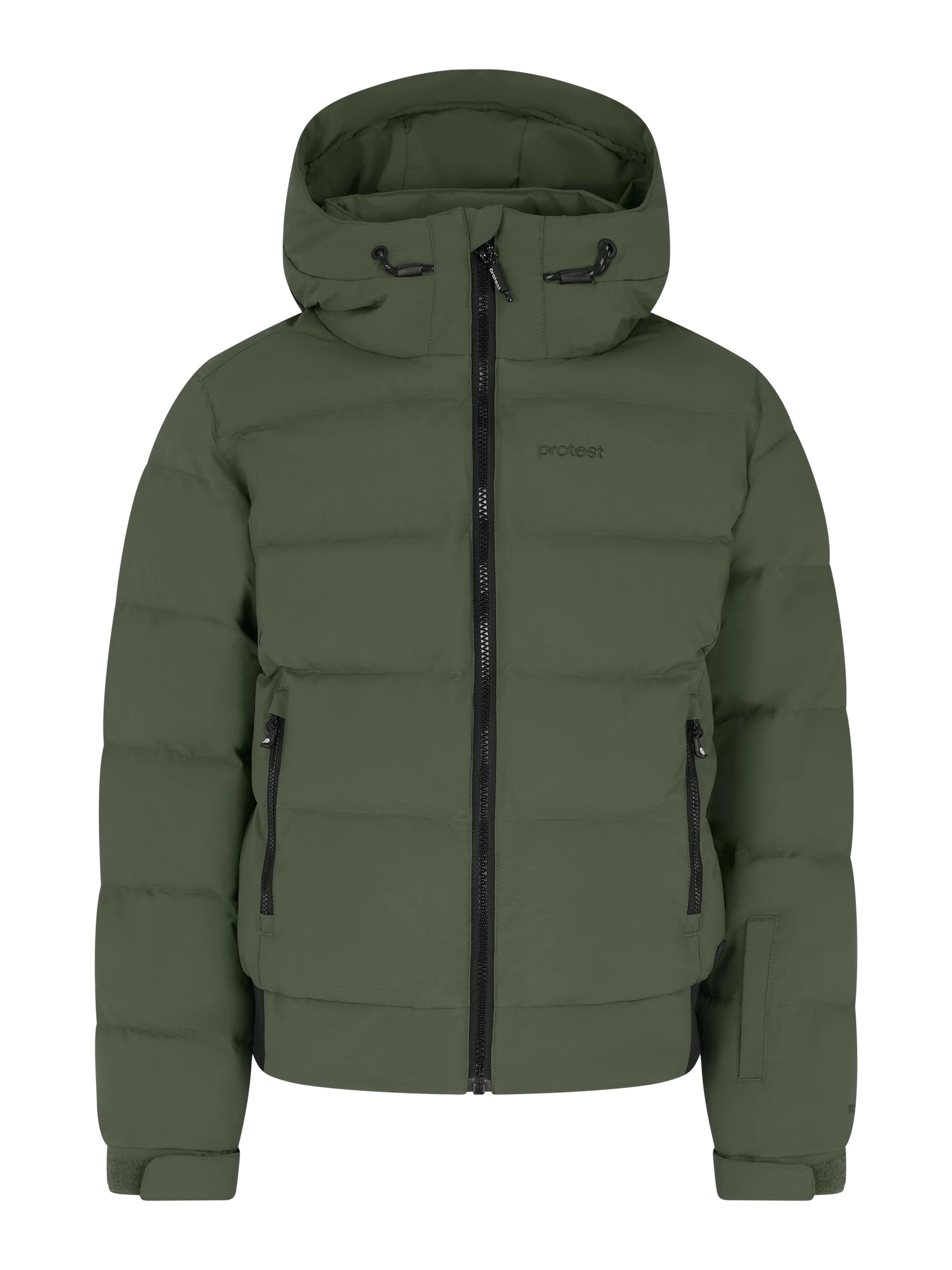 PROTEST Outdoor jacket in Green: front
