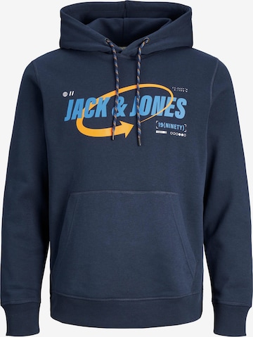 Sweat-shirt JACK & JONES en bleu : devant