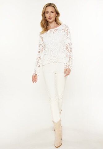 Pull-over 'Fashion Look' usha FESTIVAL en blanc