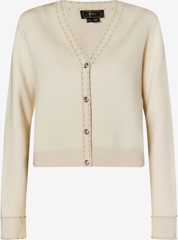 Cardigan faina en beige : devant