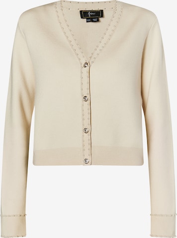 faina Knit cardigan in Beige: front