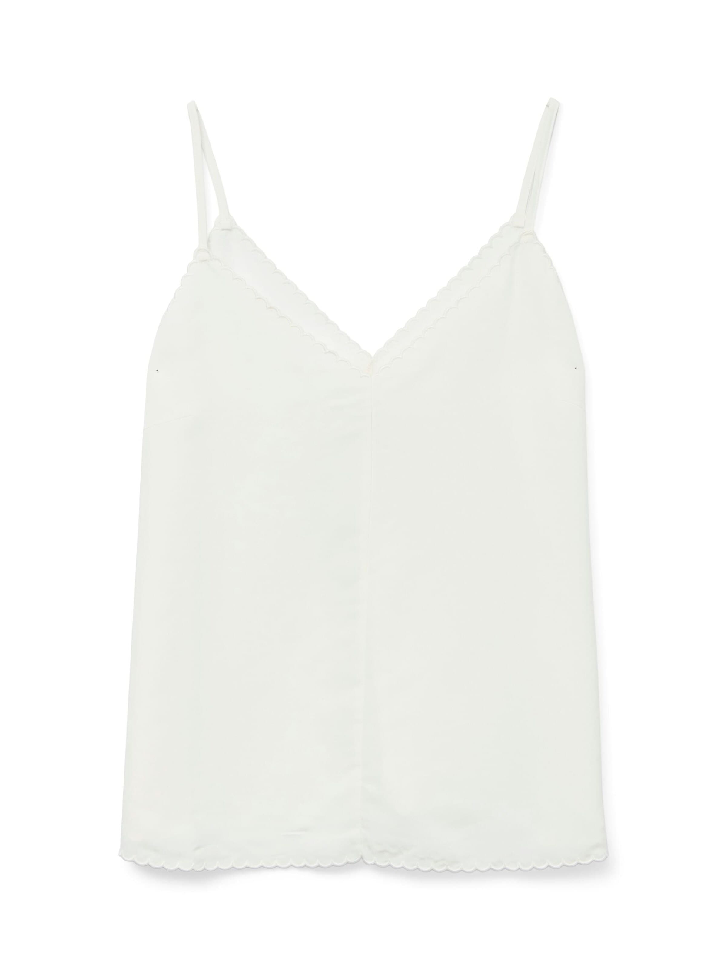 VERO MODA Top 'Canotta' in Wit: voorkant