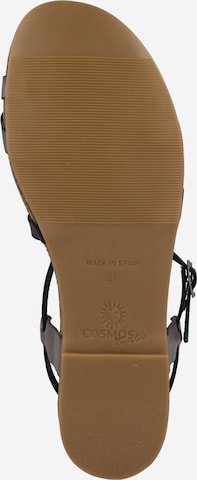 COSMOS COMFORT Strap Sandals in Black