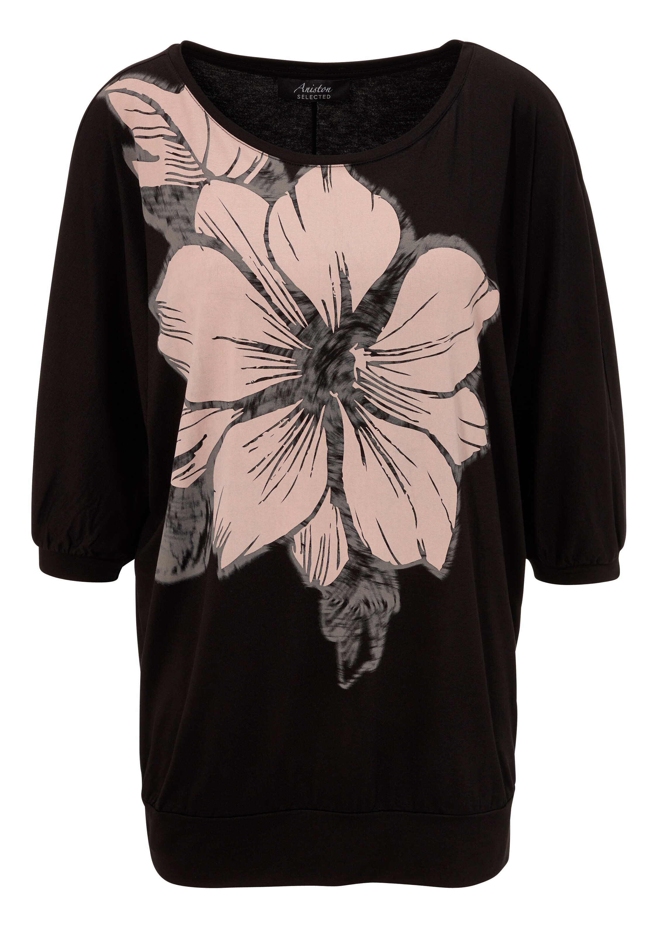 Aniston SELECTED Shirt in Black: front