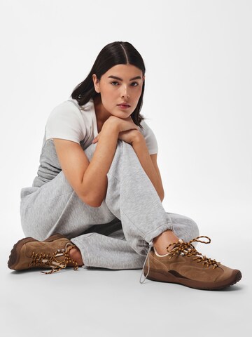 PIECES Loosefit Broek 'PCSali Chilli' in Grijs