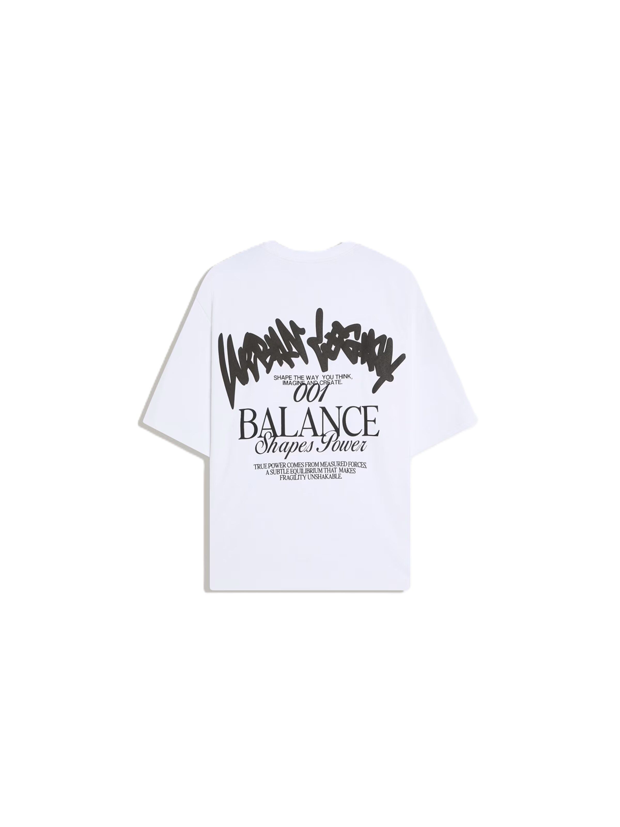 T-Shirt Bershka en blanc