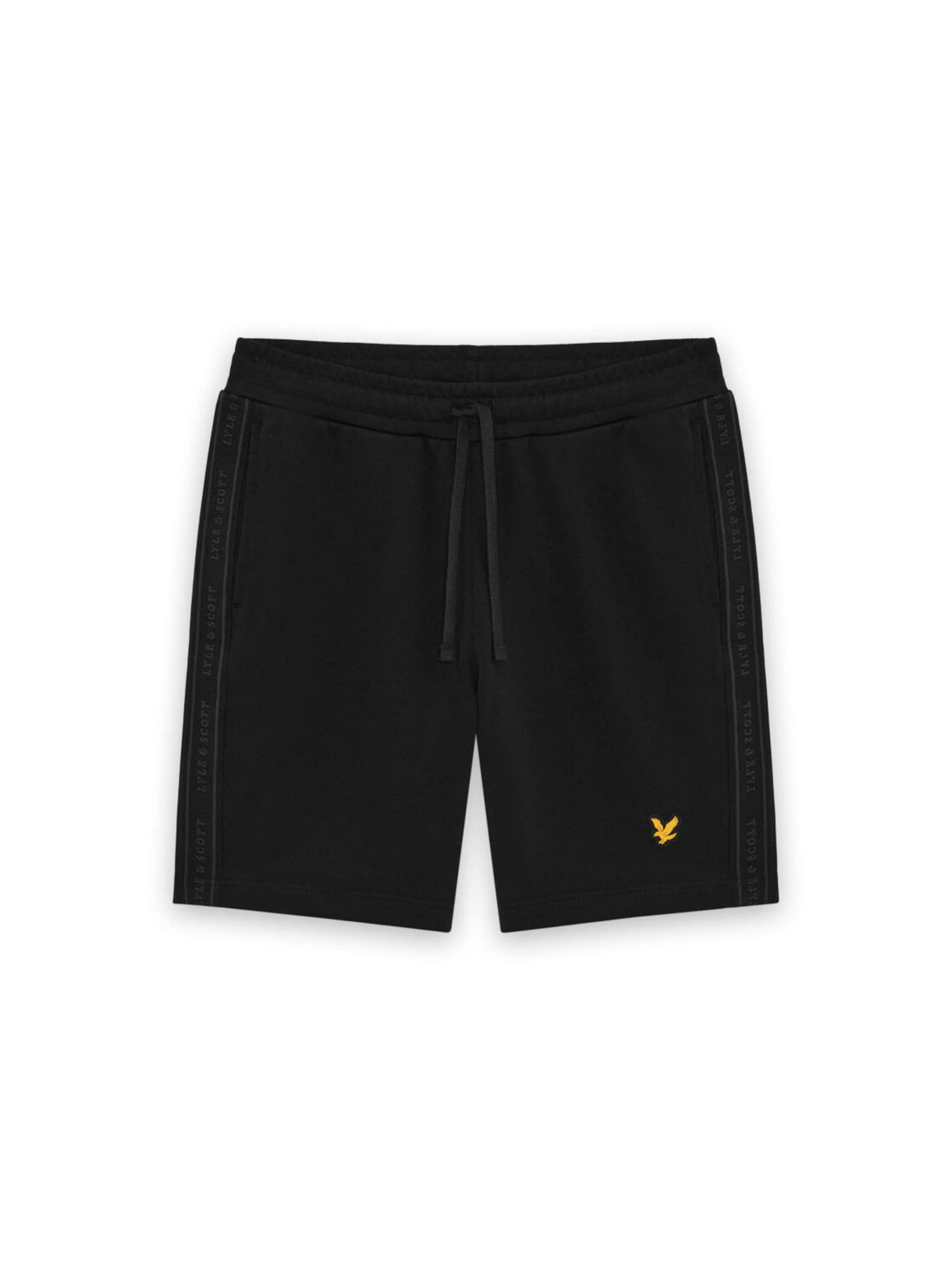 Lyle & Scott Pants in Black: front