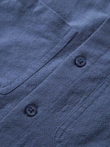 Coupe regular Chemise NAME IT en bleu