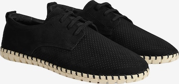 Desa Slip-ons 'Beleg' in Zwart: voorkant