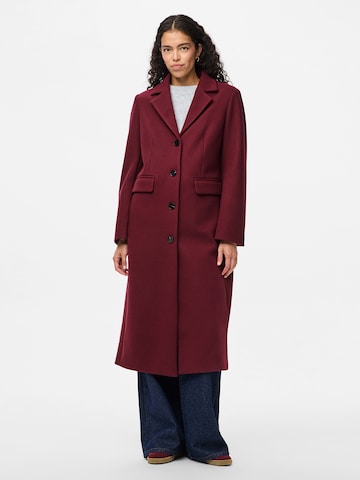 Cappotto di mezza stagione 'PCJadine' di PIECES in rosso: frontale