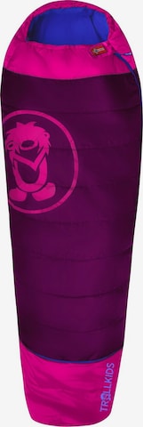 TROLLKIDS Sleeping Bag in Purple: front