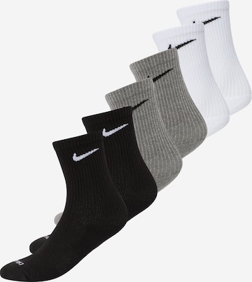 NIKE Спортивные носки в Серый: спереди