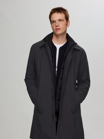 SELECTED HOMME Vinterfrakke i sort
