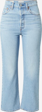 LEVI'S ® Bootcut Jeans 'Ribcage Crop Boot' in Blauw: voorkant