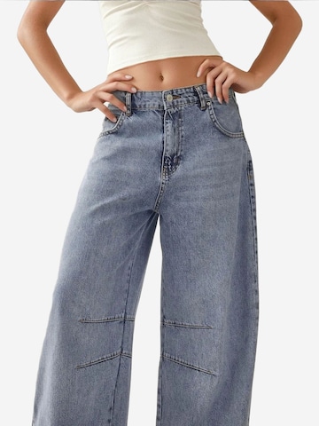 Hiccup Baggy Jeans in Blauw