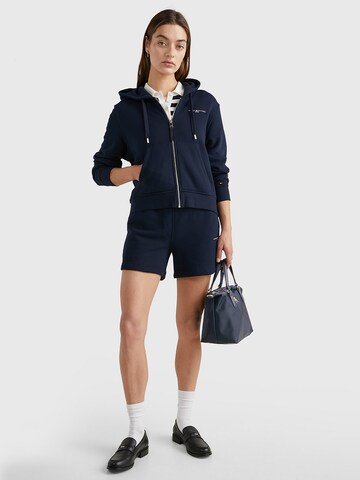 TOMMY HILFIGER Zip-Up Hoodie in Blue