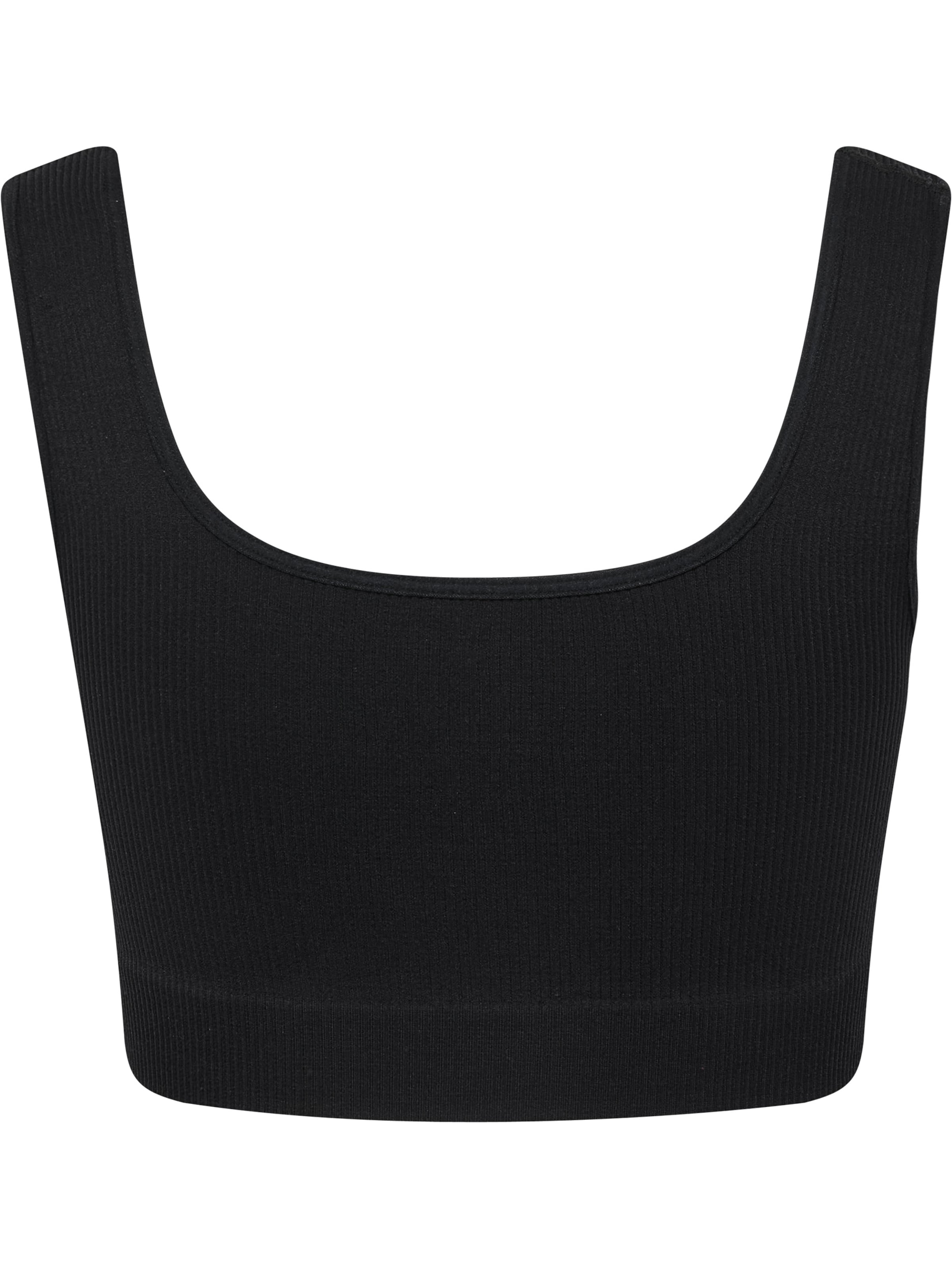 Hummel Bustier Sport-BH 'Pulse' in Schwarz