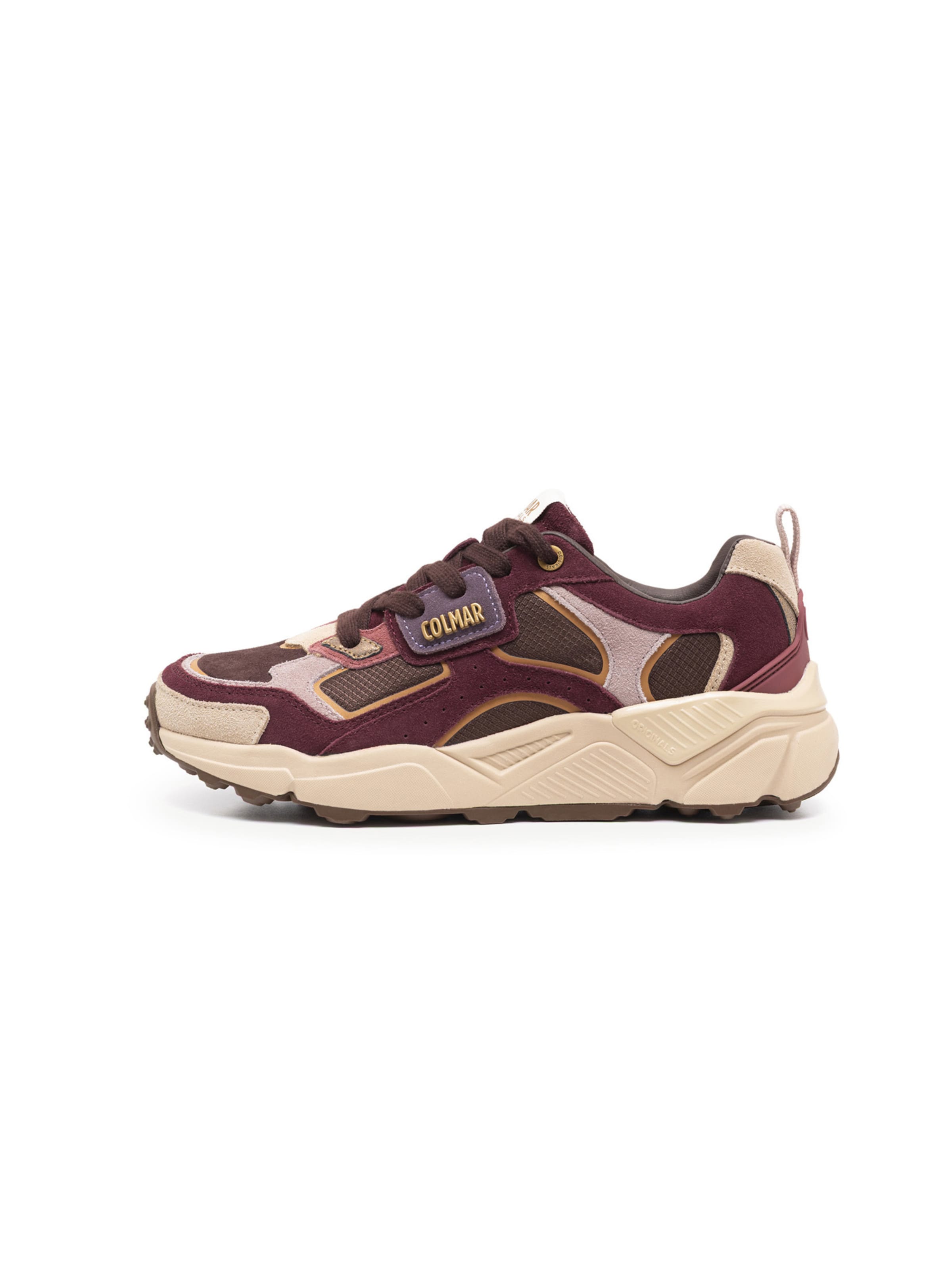 Sneaker bassa 'Garner Fate' di Colmar in rosso: frontale