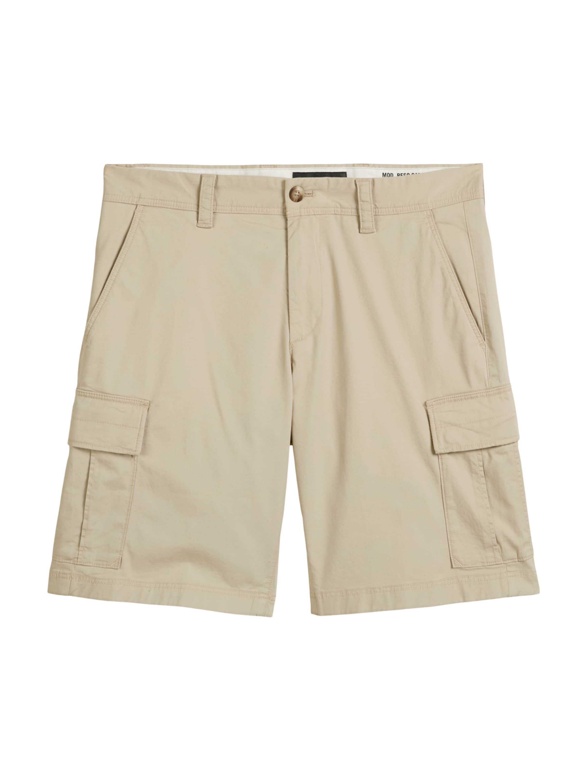 Marc O'Polo Regular Shorts 'Reso' in Beige: Vorderseite