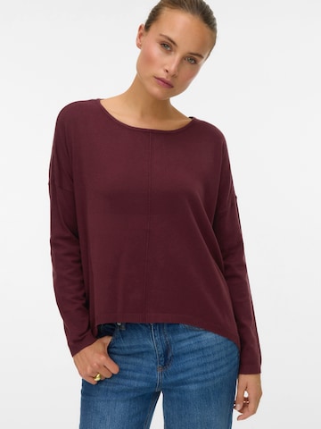 VERO MODA Свитер 'VMBREEZE' в Красный: спереди