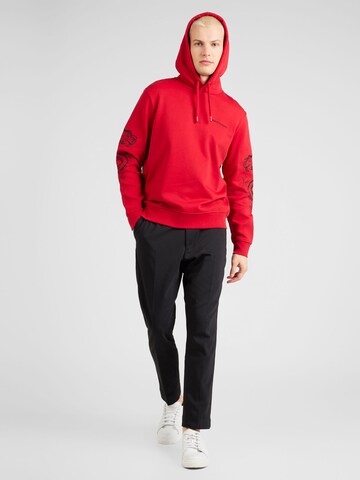 ARMANI EXCHANGE - Sweatshirt em vermelho