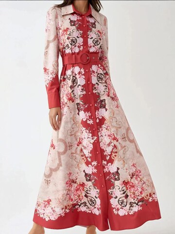 Robe-chemise Hiccup en rouge