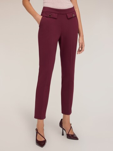 Slimfit Pantaloni di MOTIVI in rosso