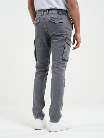 BIG STAR Slimfit Jeans  ' IAN ' in Grau