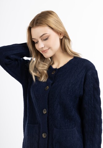 DreiMaster Vintage Knit Cardigan 'Zitha' in Blue