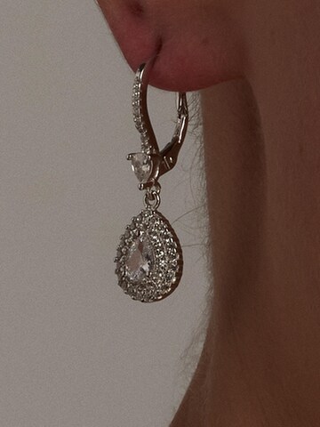 Luxenter Oorbellen 'Shiyi' in Wit