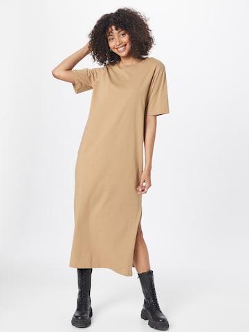 Birgitte Herskind Jurk 'Jannet' in Beige: voorkant