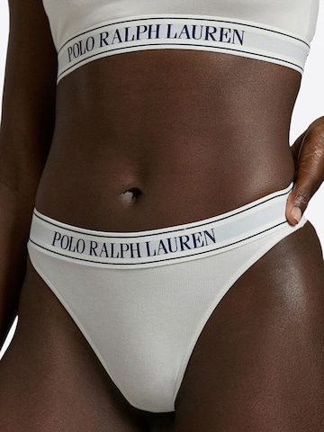 Polo Ralph Lauren String in White: front