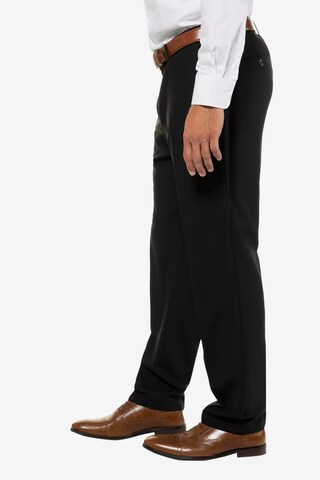 JP1880 Regular Pleated Pants 'Zeus' in Black