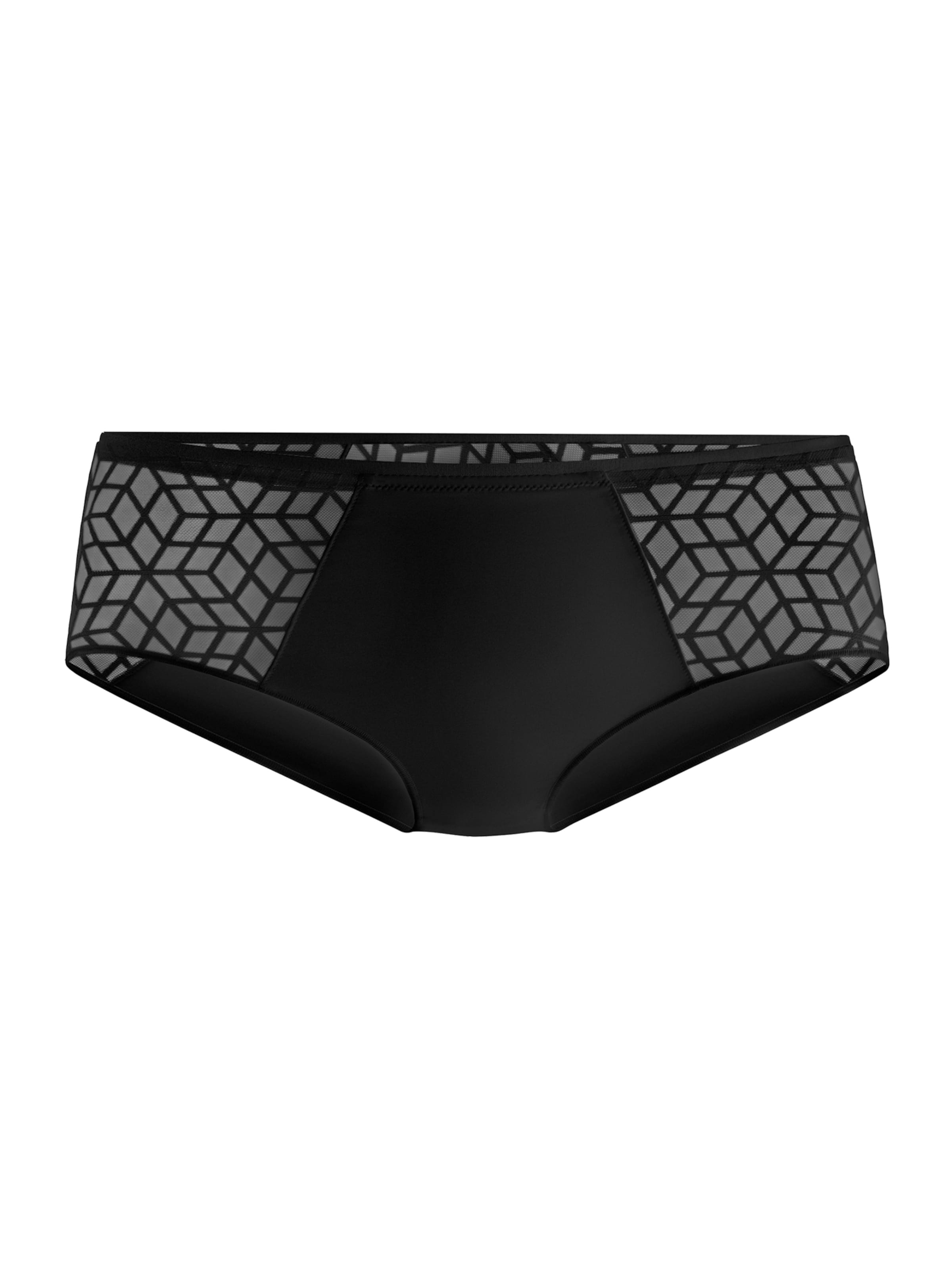 DACAPO Boyshorts 'Rhythm' in Black: front