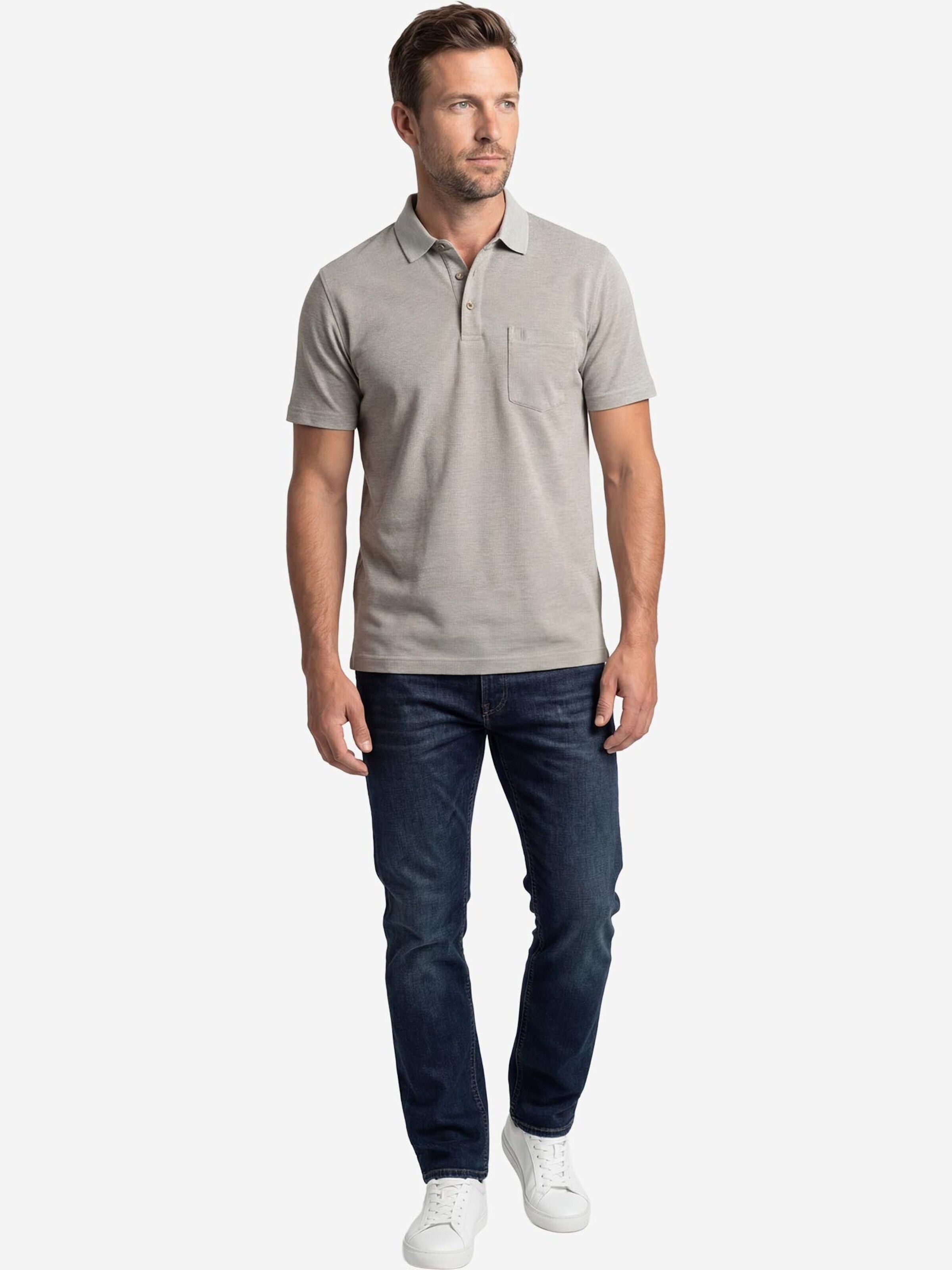 Ragman Shirt 'Basic' in Groen