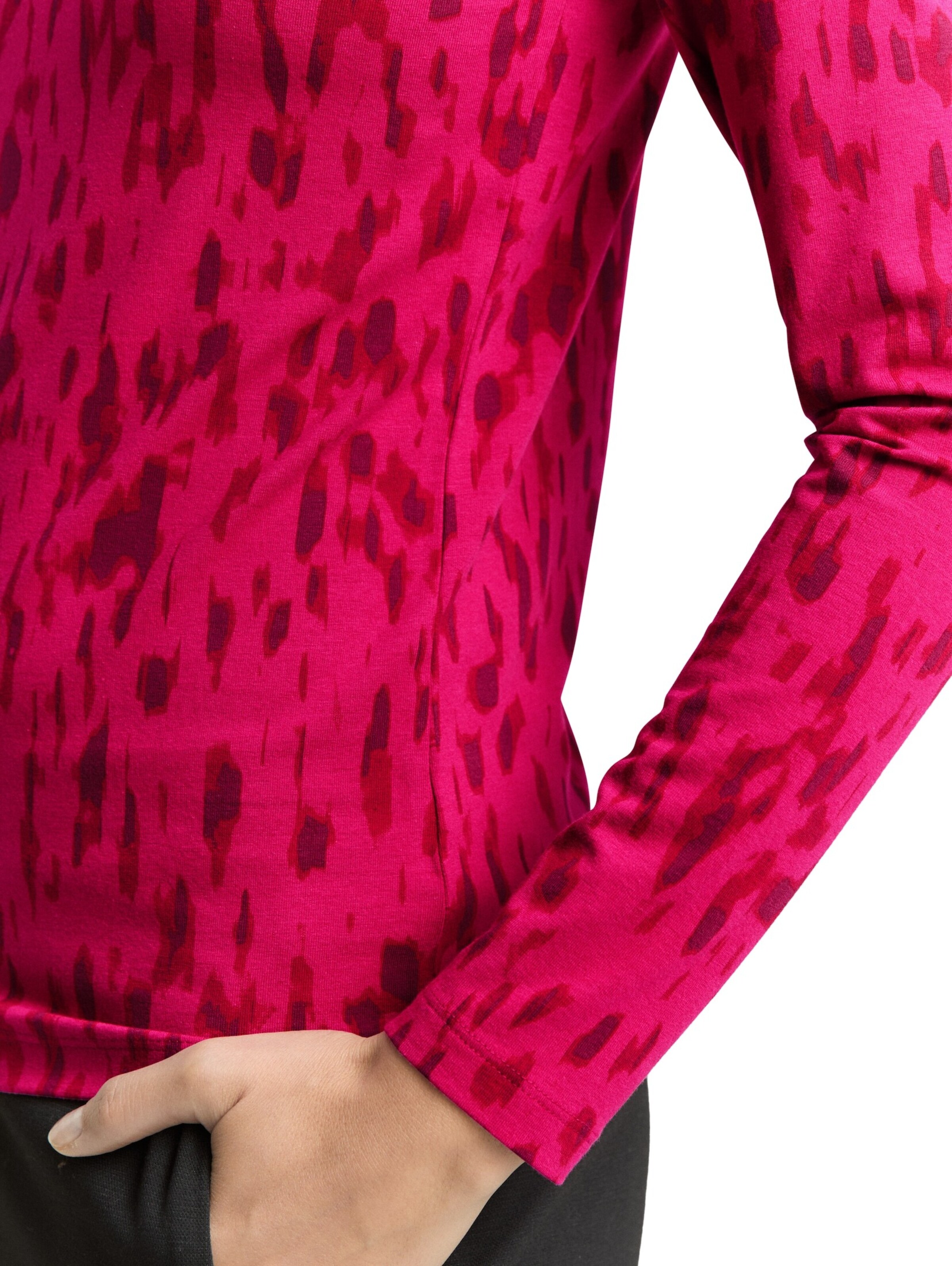 TOM TAILOR Shirt in Rood