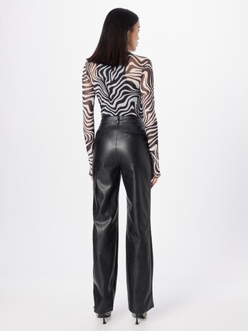 4th & Reckless Wide leg Broek 'JOSEFINA' in Zwart