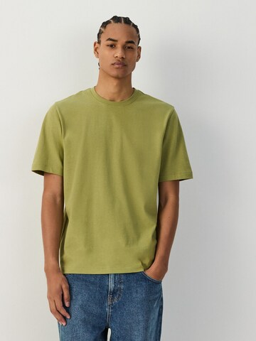 Next Shirt in Groen: voorkant