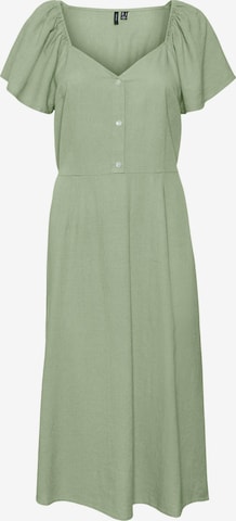 VERO MODA Letní šaty 'Mymilo' – zelená: přední strana