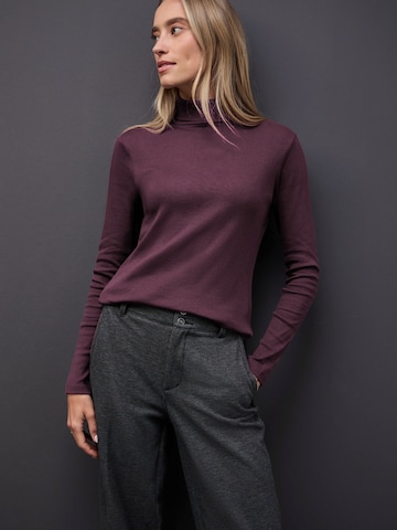 STREET ONE Shirt in Purple: front