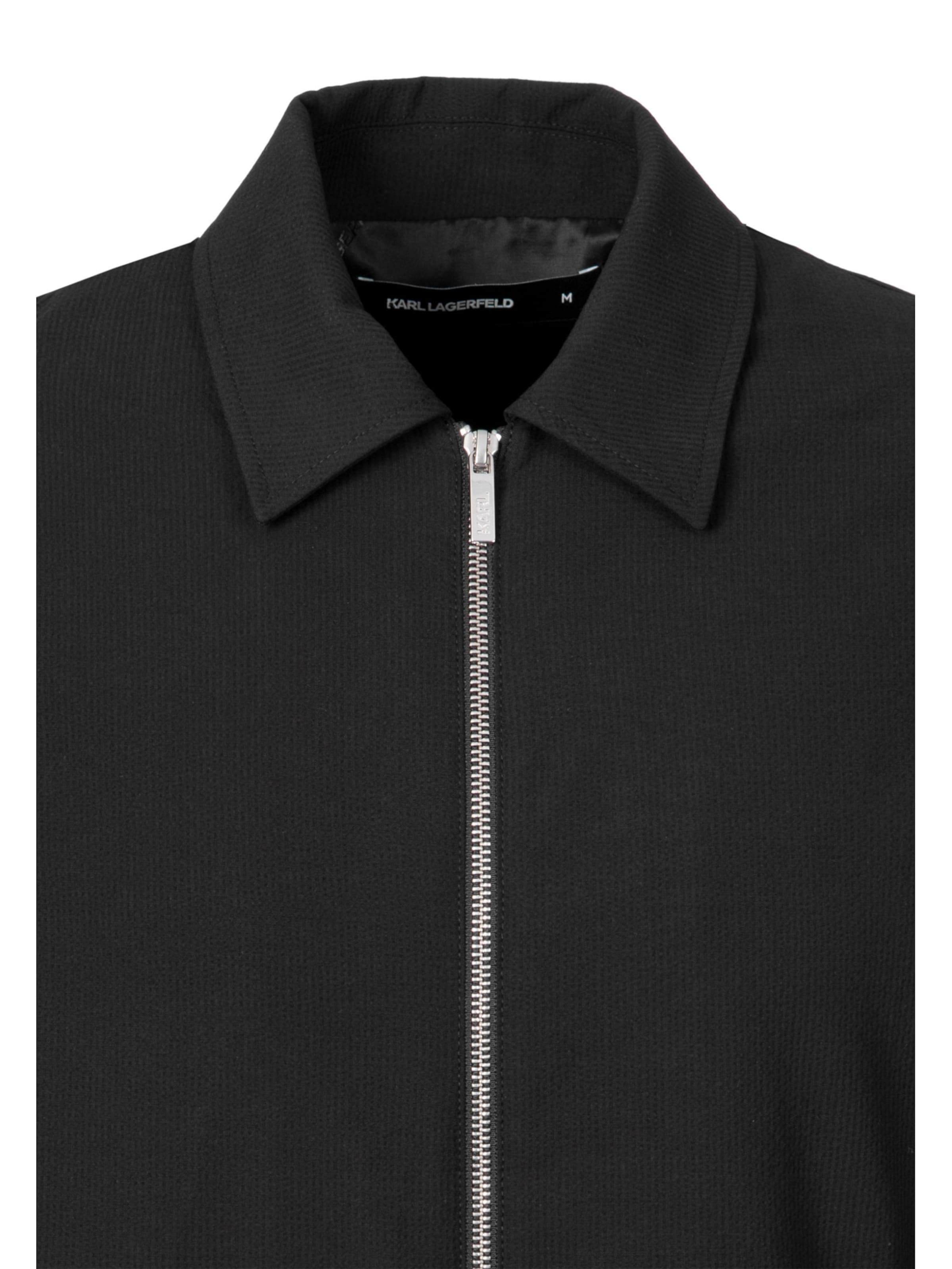 Karl Lagerfeld - Chaqueta de entretiempo en negro