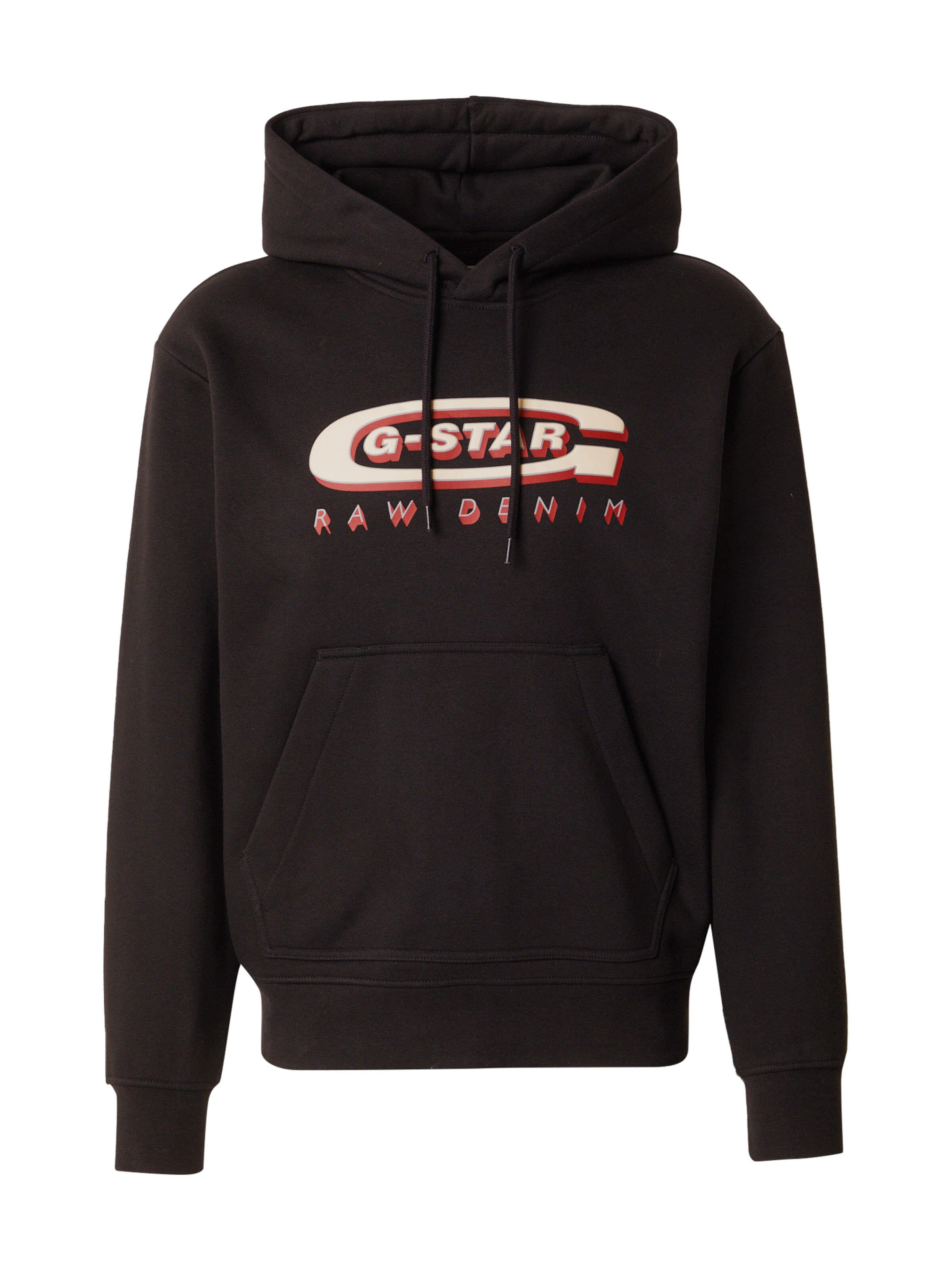 G-STAR Sweatshirt 'Old Skool' in Black: front