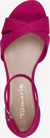 TAMARIS Sandal i rosa