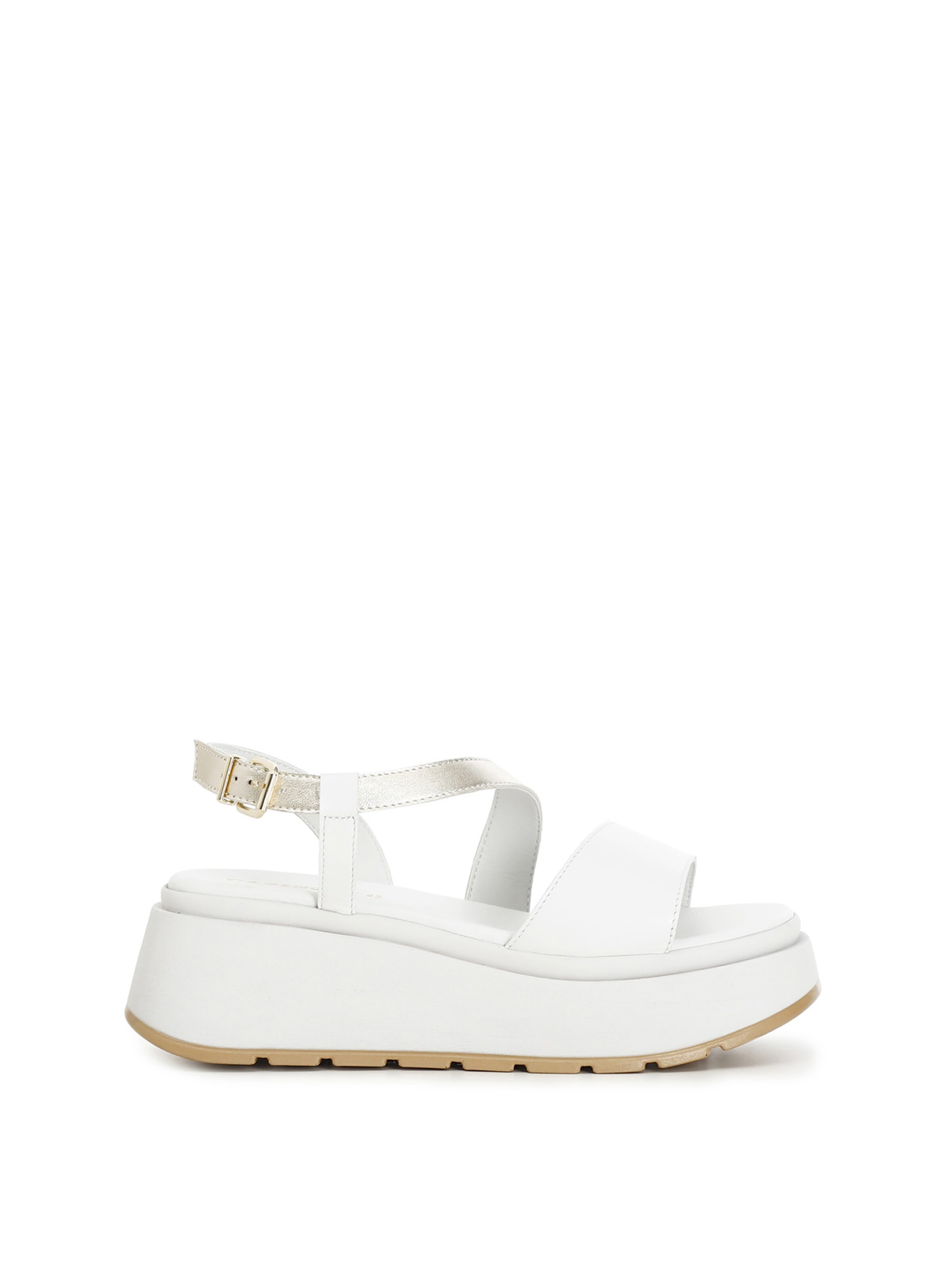 Sandales CAFè NOIR en blanc