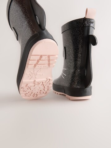 Bottes en caoutchouc Next en noir