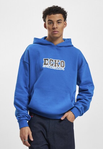 Ecko Unlimited Sweatshirt in Blue: front