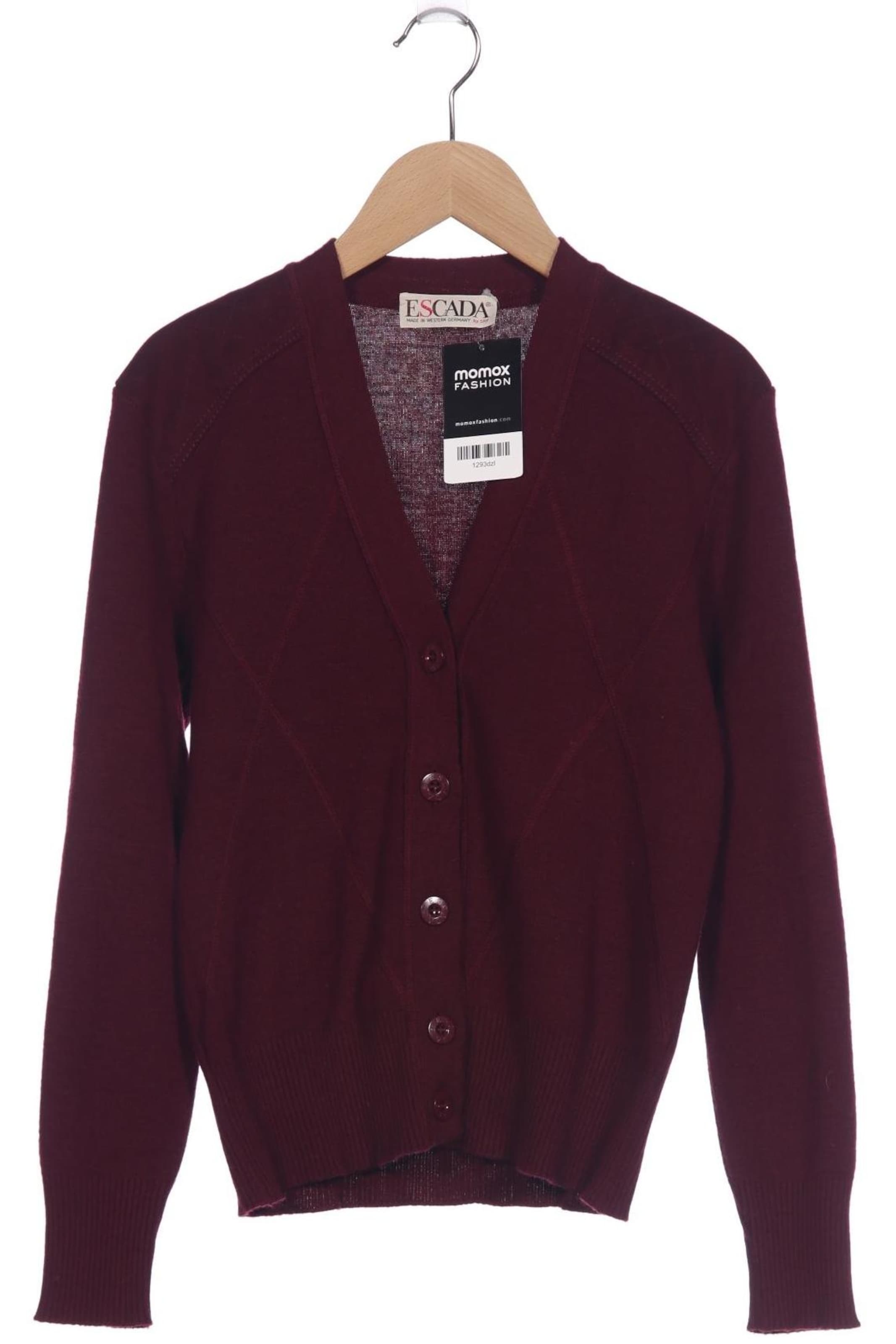 ESCADA Strickjacke XXL in Rot: Vorderseite