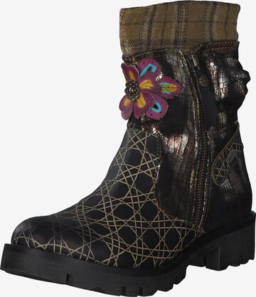 Laura Vita Ankle Boots 'Cocrailo 03' in Black: front